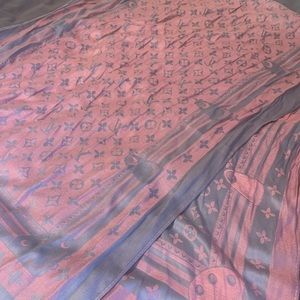 Louis Vuitton scarf. Brand new with tags. Cashmere and silk!